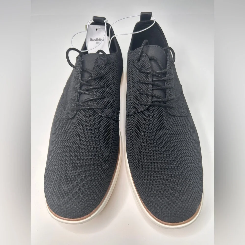 Goodfellow & Co Men's Kev Knit Dress Shoes, Black, Various Sizes
